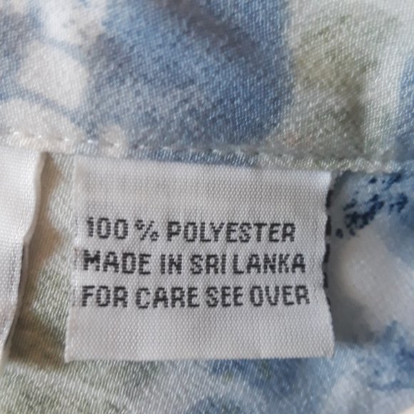 Alfred Dunner NWOT Silky Blue/Gray Long Sleeve Top - Picture 8 of 9